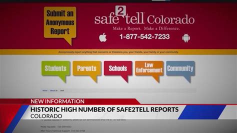 Reports to Colorado’s Safe2Tell rebound to pre-pandemic levels as children seek help for mental health, bullying